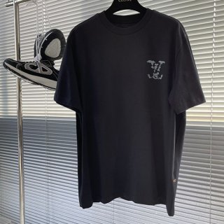 ルイヴィトン クラウドジャカードTシャツ 本物 半袖 大人気 vuj37118