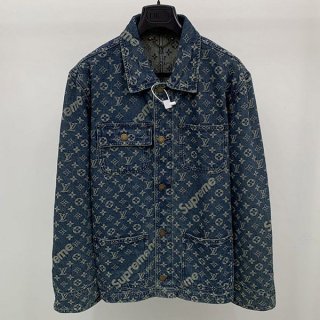 激安価格！ルイヴィトン モノグラム 本物 デニムジャケット vut46289