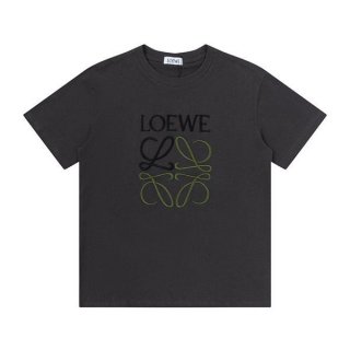 素敵な ロエベ アナグラム クラフト Tシャツ 本物 コットン lor11063