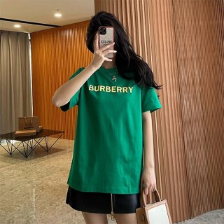 バーバリー 本物 HARRISTON ハリストン オーガニックコットン Tシャツ Bal21749