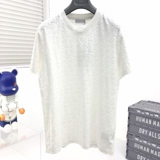 希少色ディオール Tシャツ 本物 オーバーサイズ ホワイト deg95430