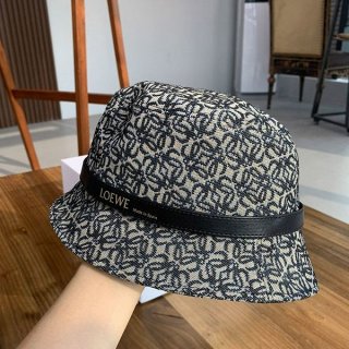 使い勝手良し ロエベ アナグラムリバーシブルバケットハット本物 los42277