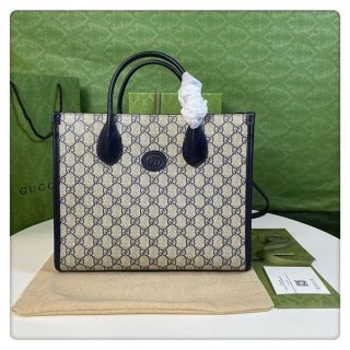 高品質グッチ GGスプリームキャンバス スモールトートバッグ 本物 guo82479