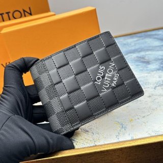 最新でオシャレルイヴィトン 本物 ポルトフォイユスレンダー 財布 ダミエ vuf41017