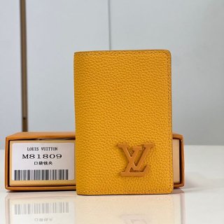 世界中で大人気ルイヴィトン カードケース 本物 アエログラム サフラン M81809