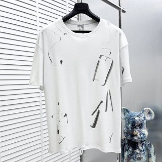 お洒落にロエベ アナグラム Tシャツ 本物 loq09291