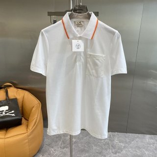 累積売上総額第１位！エルメス ポロシャツ 本物 半袖 コットン 綿 erm62195