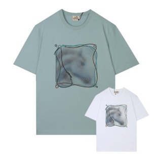 【人気！】エルメス Tシャツ 本物 2色 erp60582