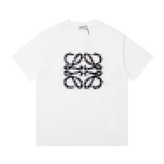 入手困難品！ロエベ アナグラム ピクセレイテッド Tシャツ 本物 S540Y22X35