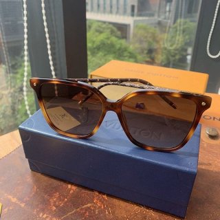 大人気! ルイヴィトン サングラス 本物 LV エア スクエア vuv04729