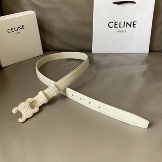 高品質セリーヌ ミディアムトリオンフ ベルト 本物2.5cm Cea32698