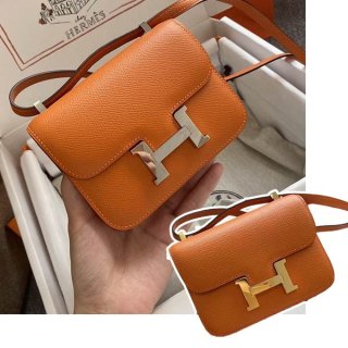 ★日本!!人気！エルメス 本物 コンスタンス14 ゴールド/シルバー金具 err20290