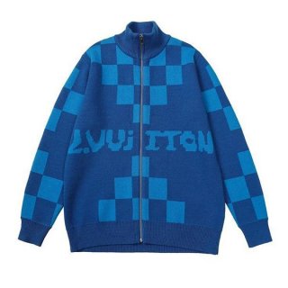 ブティックルイヴィトン チャンキーストライプカーディガン 本物 vuk04506