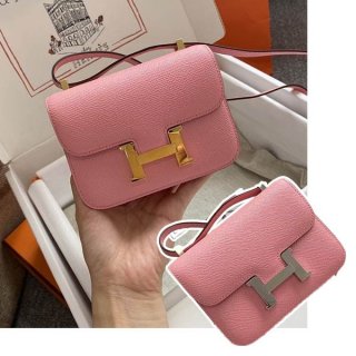 エルメス コンスタンス14 本物 ゴールド/シルバー金具 erc31689