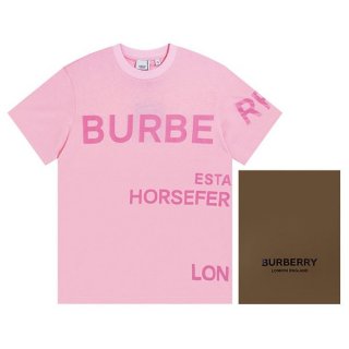 稀少☆バーバリー☆ ホースフェリープリント Tシャツ 本物 Bar89985
