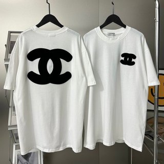 送料無料 シャネル ccロゴTシャツ 本物 shn60941
