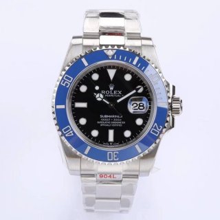 世界中で大人気ロレックス サブマリーナ デイト41mm 本物 ホワイトゴールド メンズ 自動巻き 126619LB
