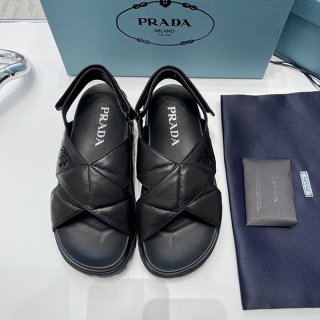 おすすめプラダ フラットフォームサンダル 本物大人気！ pum73313