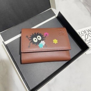 【奇跡！先着順】ロエベ ススワタリ トライフォールド ウォレット 本物 C643TR2X10