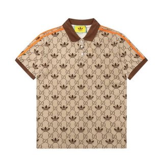 最新でオシャレ adidas x グッチ コットン Tシャツ 本物 guj44537