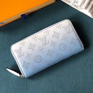 国内発 ルイヴィトン ジッピーウォレット 本物 マヒナ 長財布 M80494