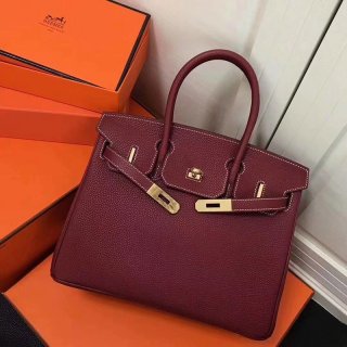 大人気！エルメス バーキン 本物トゴ ゴールド金具 ery28008