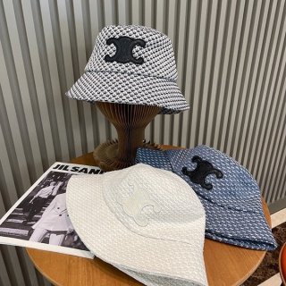 注目★セリーヌ トリオンフ バケットハット 本物 Cer88469
