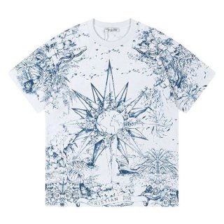 ディオール コットンジャージー Tシャツ 本物 der25811
