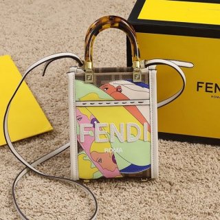 追跡付き 安い フェンディ◆サンシャイン ショッパー スモール 本物 feb84113