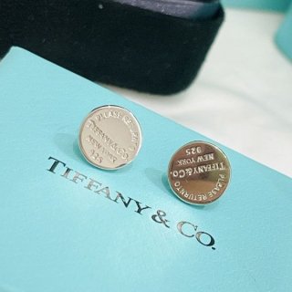 速達発送 ティファニー サークル スタッド ピアス 本物 Tir44607