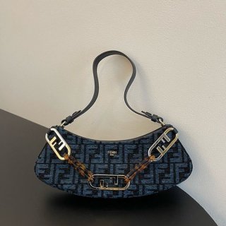 ☆超人気☆フェンディ ショルダーバッグ 本物 2Way ロゴ O LOCK SWING HOBO fet74122