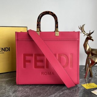 目を惹くカラー フェンディ サンシャイン ミディアム トートバッグ 本物 fef18561