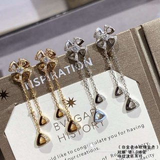 世界中で大人気ブルガリ 18Kイエローゴールド ダイヤ ピアス 本物早い者勝ち Bui69569