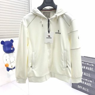モンクレール 本物 ジップアップ スウェット パーカー mol57404