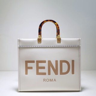 累積売上総額第１位！フェンディ サンシャイン 本物 レザーショッパーバッグ fep47883