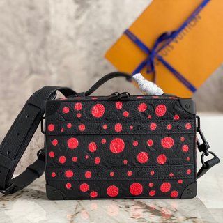 ルイヴィトン × 草間彌生 本物 LV × YK ハンドルソフトトランク M21677