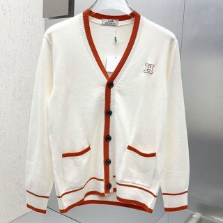 激安価格！エルメス ステッチ長袖 本物カーディガン erm51956
