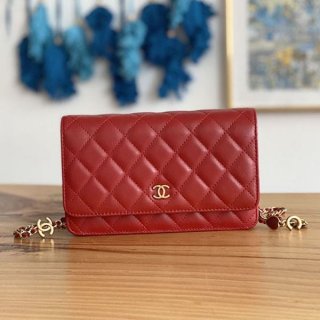 使い勝手良しシャネル 本物 クラシック チェーンウォレット ショルダーバッグ shh65513