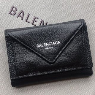 大人気！バレンシアガ 財布 本物 ペーパー ミニウォレット baq86029