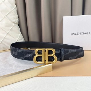 バレンシアガ 本物 BBシグネチャーベルト38MM bai88342
