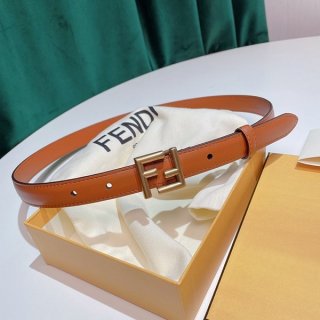 新作 フェンディ 本物FFモチーフ レザー ベルト カーフレザー feu08612