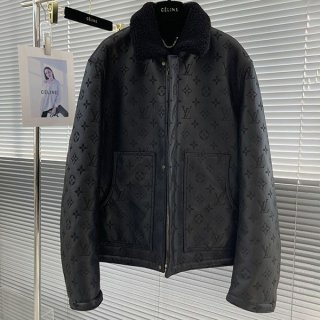 ★日本!!人気！ルイヴィトン ボンバー レザージャケット 本物 vul20769