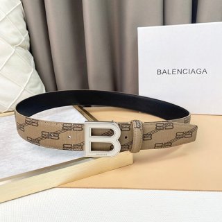 バレンシアガ 本物 Bロゴシグネチャーベルト38MM bag78013