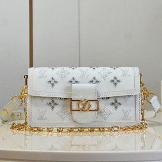 目を惹くカラールイヴィトン 本物 ショルダー ハンドバッグ ホワイト M20739