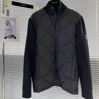 可愛い モンクレール ダウンジャケット 本物 ニット ハイネック mom45353