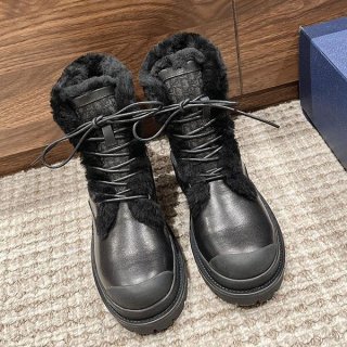 ギフトに最適 ディオール empreinte ヒール 本物 ショート ブーツ des33857
