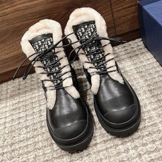 定番 ディオール empreinte ヒール ショート 本物 ブーツ deq93643