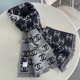 一目惚れシャネル ウール&カシミヤ マフラー 本物 shl52432