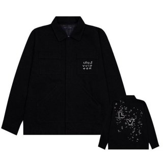 即発送ルイヴィトン モノグラム デニムジャケット 本物 vut06079
