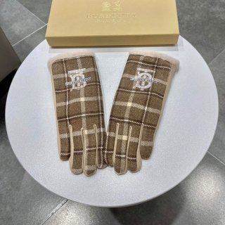 バーバリー ロゴ カシミアグローブ 手袋 本物 Bao14796
